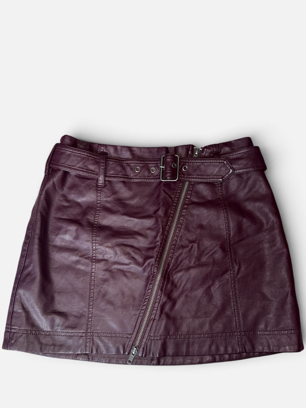 Free People Moto Mini Skirt